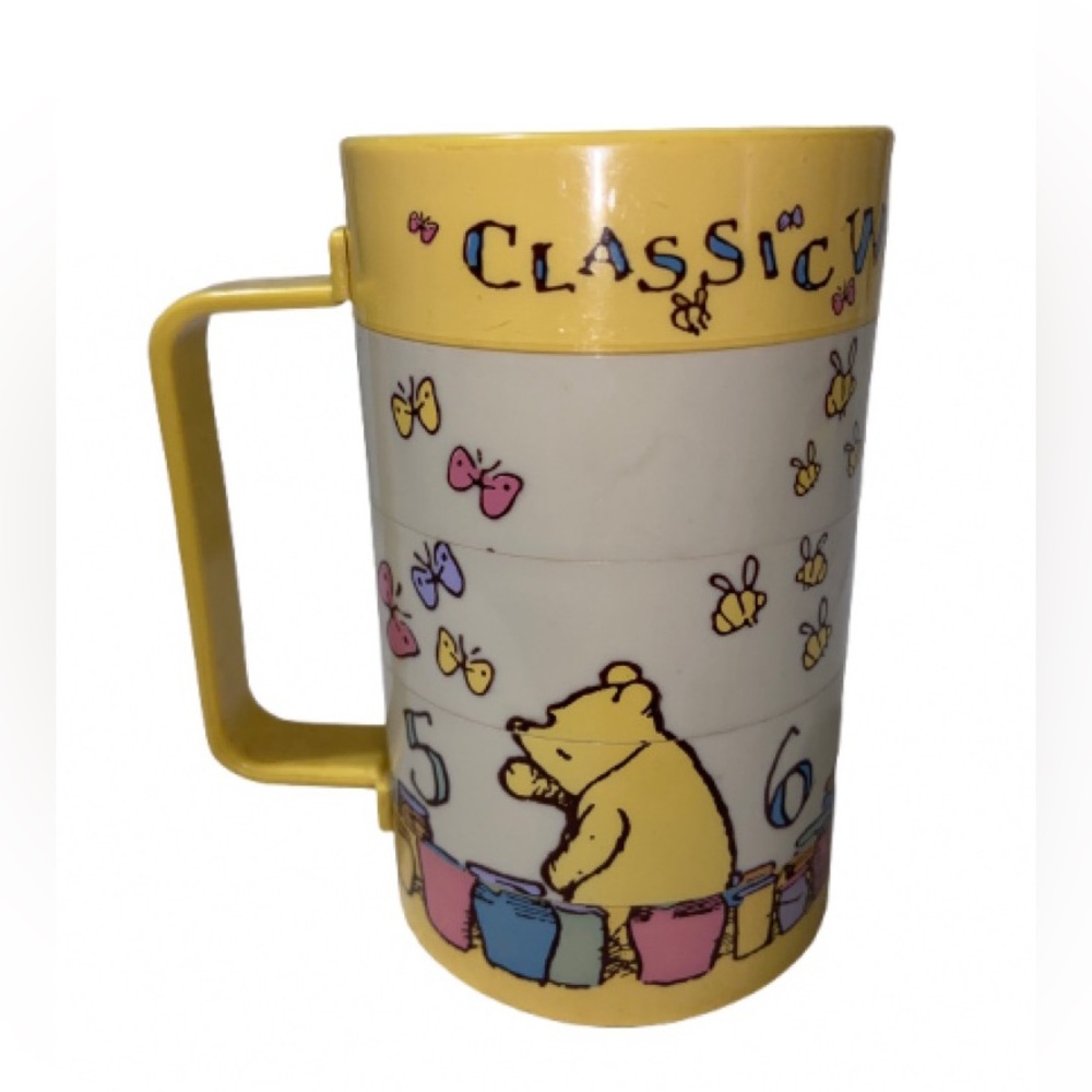 Classic Winnie the Pooh Swivel Puzzle Cup Childrens Mug S Elandia